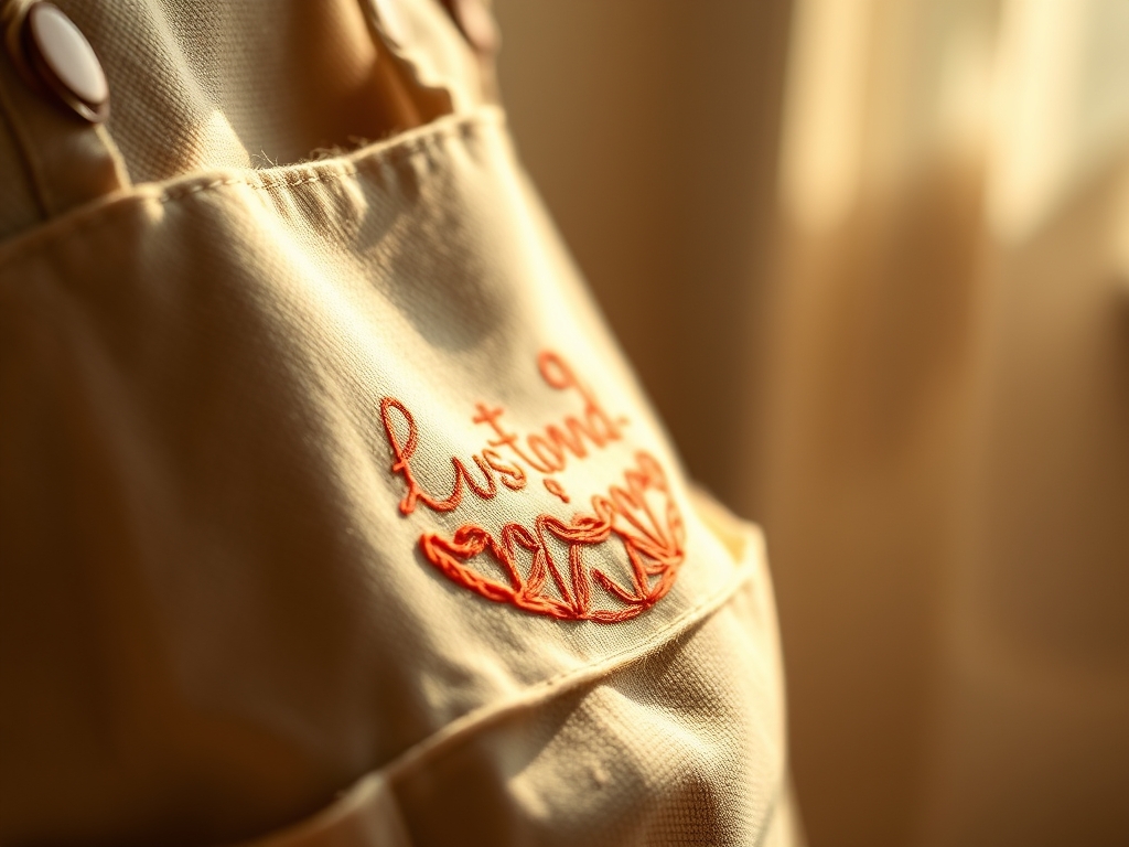 Custom Embroidered Aprons