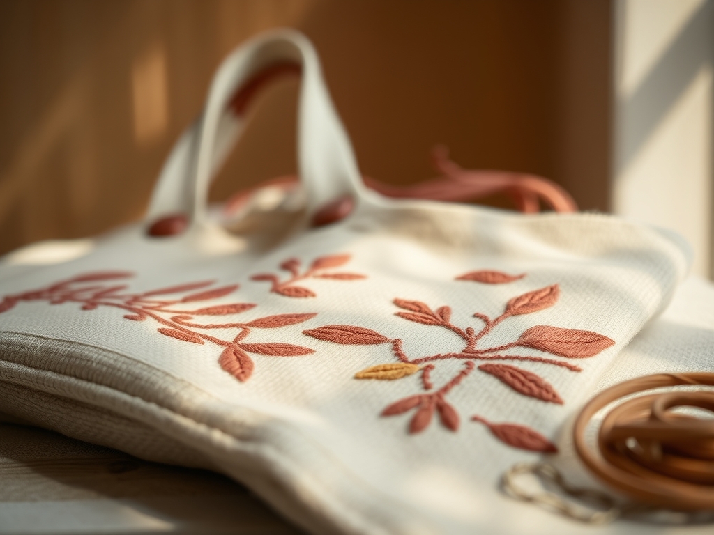 Custom Embroidered Tote Bags