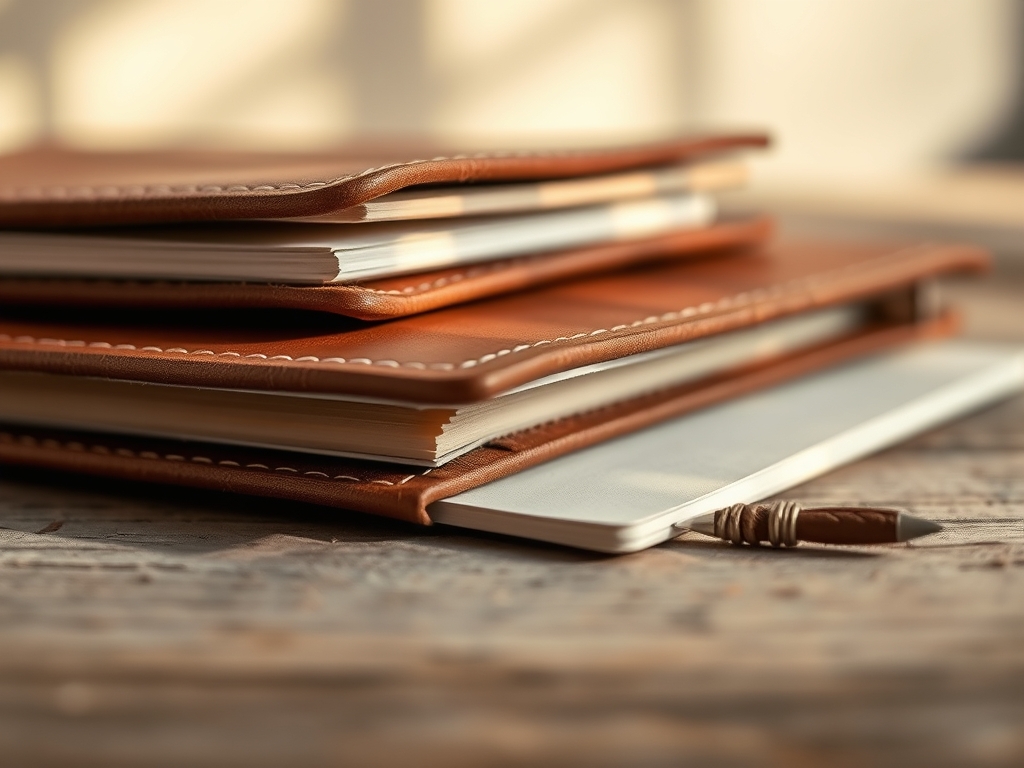 Custom Leather Sketchbook Covers