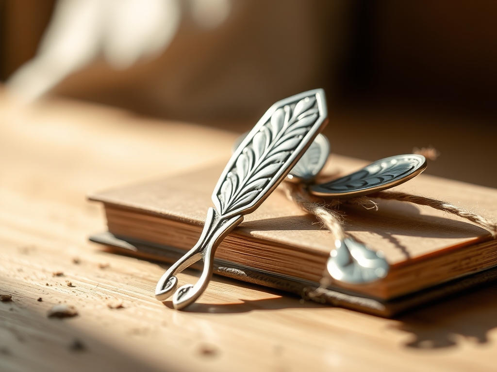 Custom Silver Bookmark Gifts