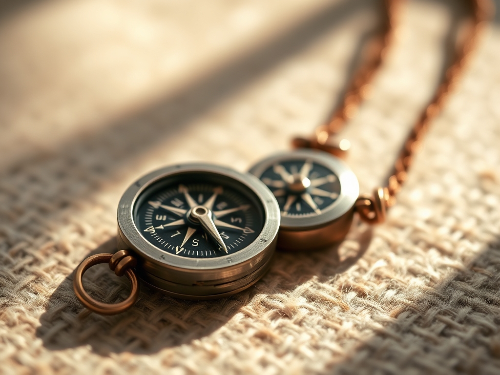 Hand Crafted Compass Jewelry
