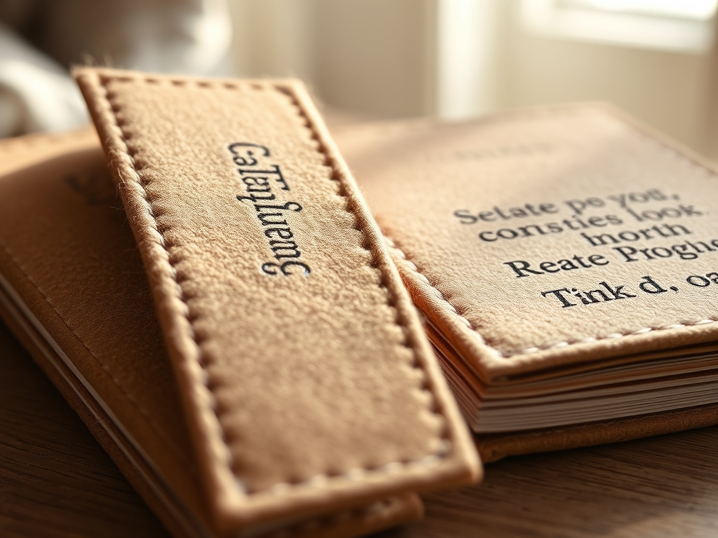 Hand Stitched Recipe Books