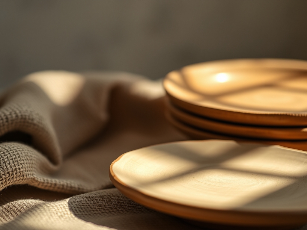 Hand Thrown Anniversary Plates