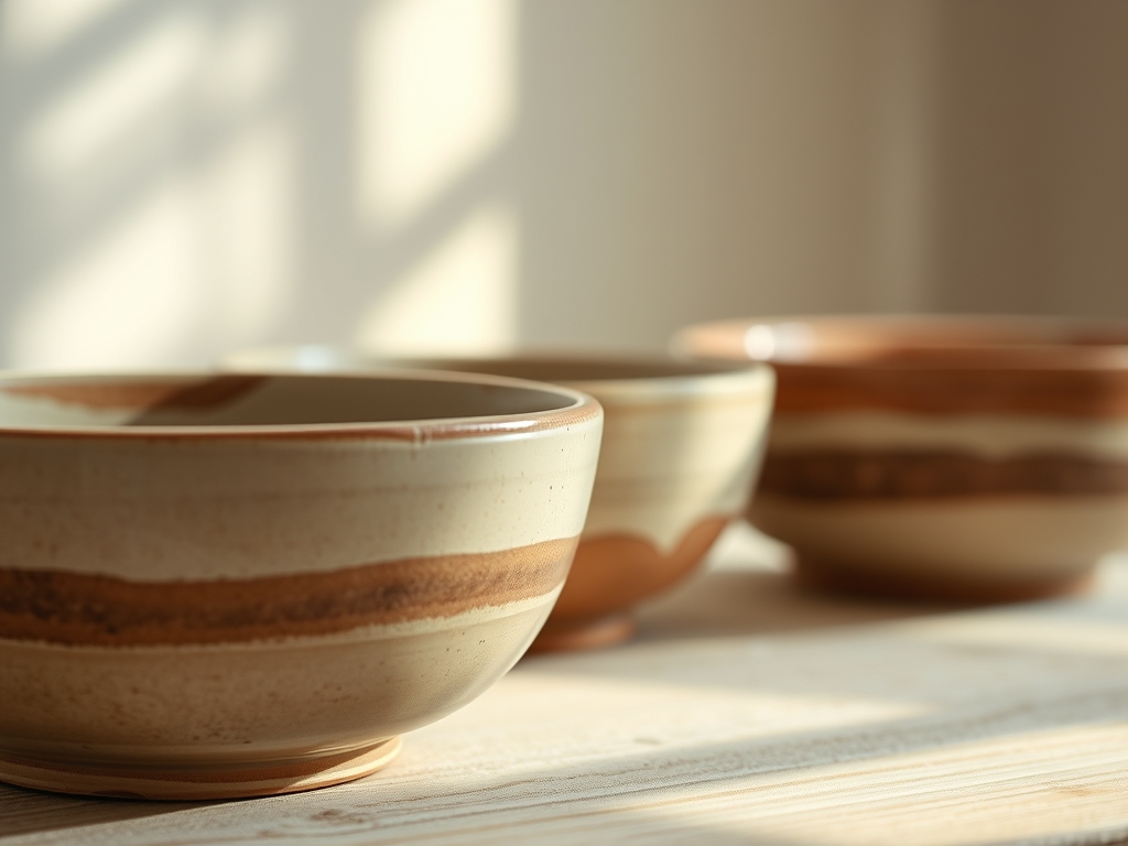 Hand Thrown Mixing Bowls