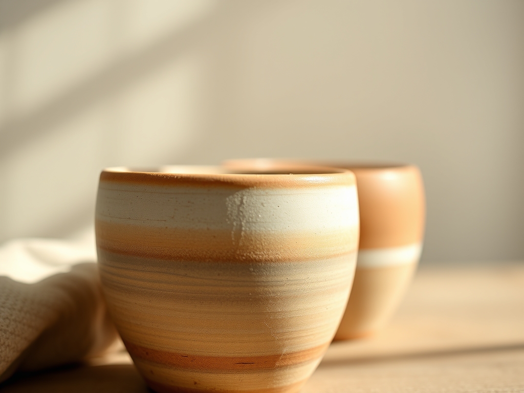 Hand Thrown Planter Pots