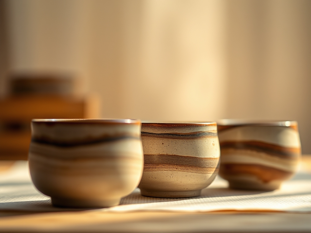 Hand Thrown Sake Sets