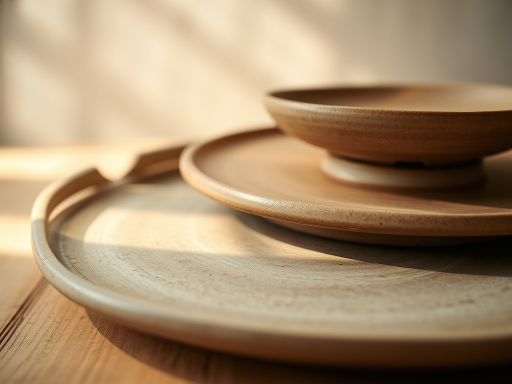 Hand Thrown Serving Platters