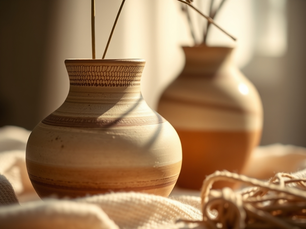 Hand Thrown Wedding Vases