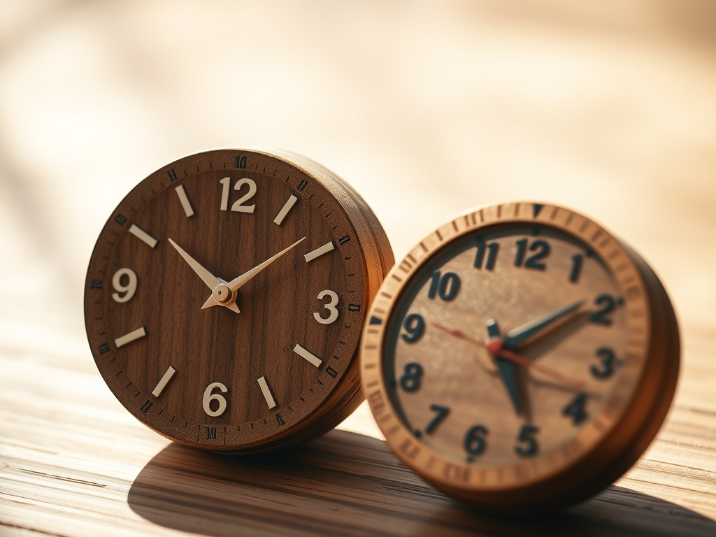 Personalized Wooden Clocks