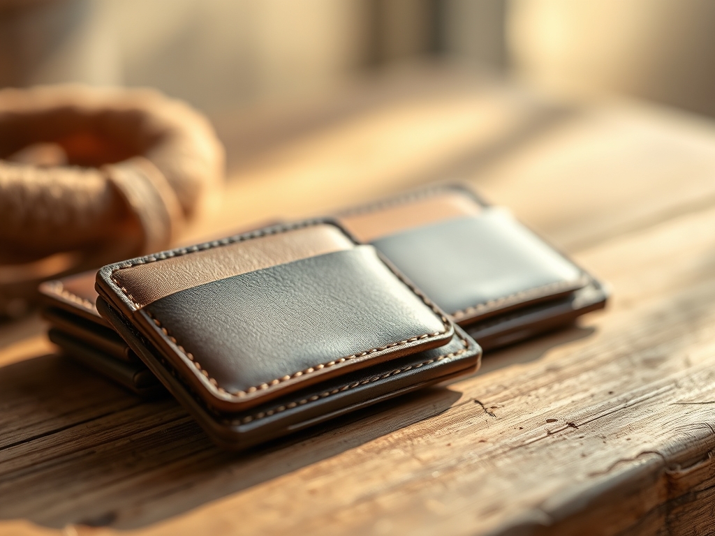 Custom Leather Card Holders