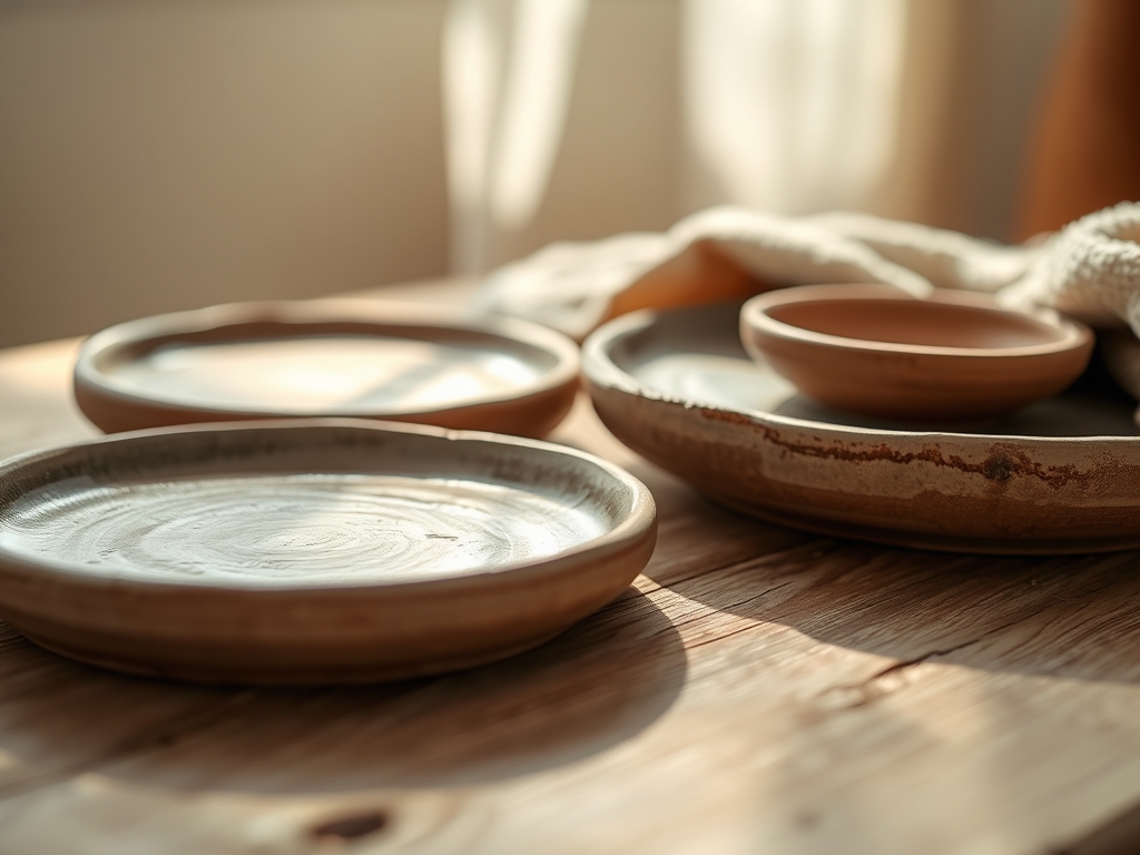 Hand Thrown Serving Trays
