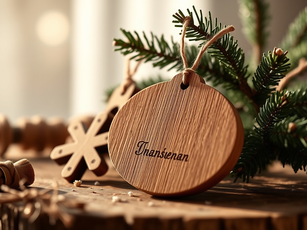 Personalized Wooden Ornaments
